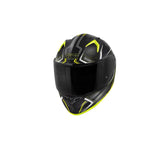 GIVI 50.8 Mystical Moto Integral Casco Negro Amarilla Titani
