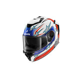 SHARK INTEGRAL HELMET SPARTAN GT PRO FLAGSTAFF Weiß Rot Blau – Maximomoto ES