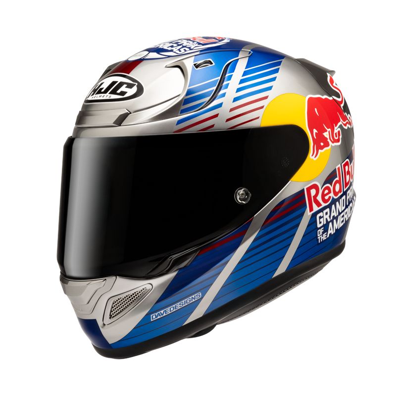 HJC RPHA12 RED BULL AUSTIN GP MC21 DE MOTOCICLETA CASCO INTEGRAL