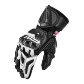 SHIMA RS-3 LADY SPORT GLOVES BLACK WHITE – Maximomoto ES