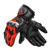 SHIMA RS-3 GUANTES DE MOTO HOMBRE NEGRO ROJO FLUOR