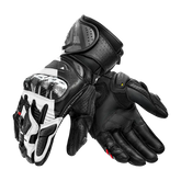SHIMA RS-3 GUANTES DE MOTO HOMBRE NEGRO BLANCO
