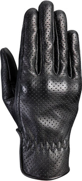 IXON RS NIZO MUJER PERFORADO GUANTES MOTO CUERO NEGRO - GUANTES