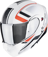 SCORPION - EXO 930 EVO SIKON White-Black-Red – Maximomoto ES
