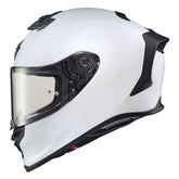 SCORPION - EXO R1 EVO AIR SOLID Pearl White – Maximomoto ES