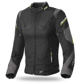SEVENTY DEGREES SD-JR71 INVIERNO CHAQUETA DE MOTO RACING MUJER NEGRO AMARILLO FLUOR – Maximomoto ES