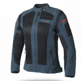 SEVENTY DEGREES SD-JT58 CHAQUETA DE MOTO VERANO TOURING MUJER AZUL MARINO NEGRO – Maximomoto ES