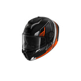 SHARK SPARTAN RS BYRHON CROMADO NEGRO MATE NARANJA CASCO – Maximomoto ES