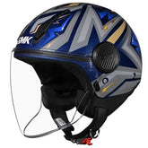 SMK CASCO JET LAMINAR STARZ DECORADO BRILLO (GL565) – Maximomoto ES