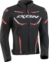IXON STRIKER AIR Moto Textil Hombre Chaqueta Negro Rojo Blanco – Maximomoto ES