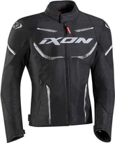 IXON STRIKER AIR WP Moto Textil Hombre Chaqueta Negro Blanco – Maximomoto ES