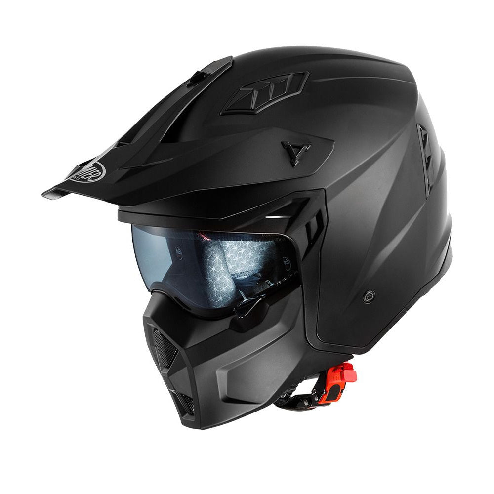 convertible motorcycle helmet PREMIER 25 SUBVERTER U9BM CONVERTIBLE MOTORCYCLE HELMET MATT BLACK – SECURTEX MOTOR S.L (t/a MaximoMoto)