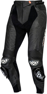 Calça de motociclismo para homem IXON VENDETTA EVO em pele preta – Maximomoto ES