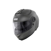GIVI X.21 Número Moto Modular Abatible Casco Verde Solido