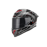 GIVI H503 QUASAR Casco Integral Para Moto Titanio Rojo Negro – Maximomoto ES