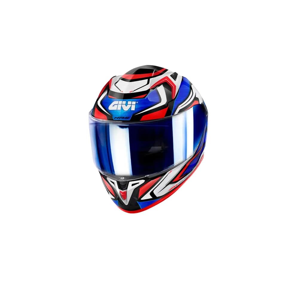atomic motorcycle helmet GIVI 50.9 ATOMIC FULL-FACE TOURING MOTORCYCLE HELMET WHITE BLUE RED – SECURTEX MOTOR S.L (t/a MaximoMoto)