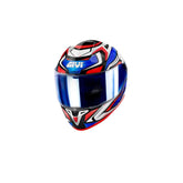 GIVI 50.9 ATOMIC MOTO INTEGRAL TURISMO CASCO BLANCO AZUL ROJO