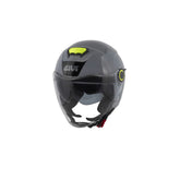 GIVI H125B G767 MOTO JET CASCOS GRIGIO LUJOSO