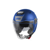 GIVI CASCOS JET H125B BLU OPACO SCURO - B509