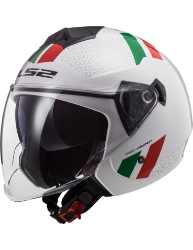 LS2 OF573 TWISTER II Combo Casco jet open face per scooter e moto