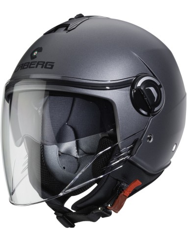 CABERG-Casco Riviera V4 MATT/GUN/METAL