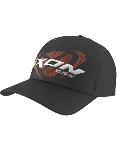 IXON- GORRA CASUAL STAFF BLACK/ORANGE