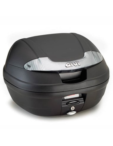 GIVI - ML 34 L Top Case E3401/VISIONTECH. Black Base/N with Reflective Catadioptric Buy Now!