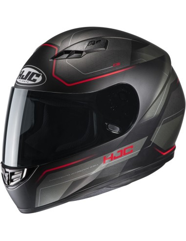 HJC-CS15 INNO MC1SF capacete integral para motociclista hjc cs-15 preto fosco / vermelho