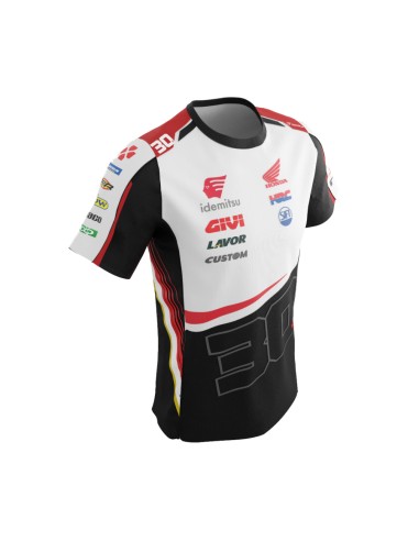 Una camiseta deportiva Honda LCR Taka de la colección Moto-GP de IXON.