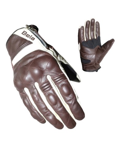 Bela Mobster Motorrad Lederhandschuhe