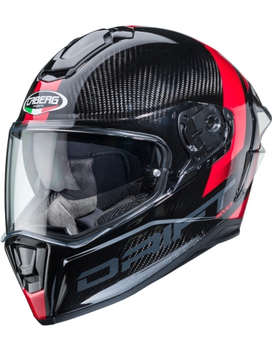 CABERG-Casco  DRIFT EVO CARBON SONIC ANTRACITA/RED