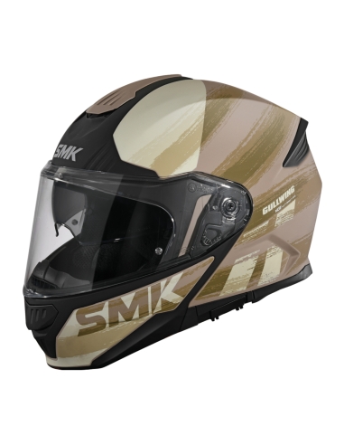 SMK - GULLWING TOURLEADER DECORADO MATE (MA747) CASCO INTEGRAL DE MOTO DE COMPETICIÓN