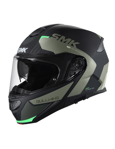 SMK- GULLWING KRESTO DECORADO MATE (MA288) CASCO INTEGRAL MOTO DEPORTIVA