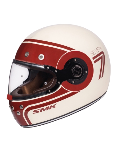 SMK RETRO SEVEN Casque intégral de moto, sport et tourisme