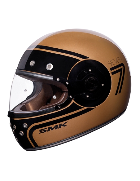 casco integral smk RETRO SEVEN DECORADO MATE (MA260)