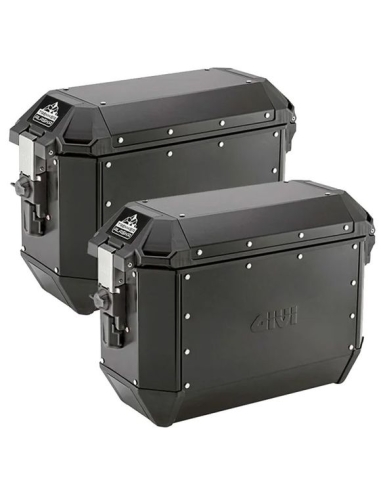 GIVI - MALETAS LATERALES MK 36LTS.ALA36/T.ALASKA BLACK L.(2UNI)