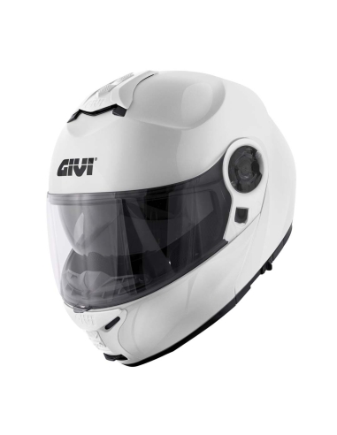 Givi casque moto de tourisme modulable X.21 Number blanc uni