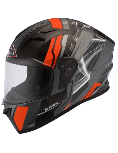 SMK STELLAR ANIMAL MADA672 Casque intégral de moto, sport et tourisme