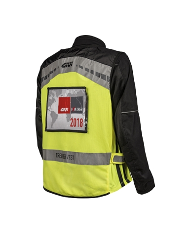 GIVI - HIGH-VISIBILITY VEST N/CEE EN1150 T/S-M