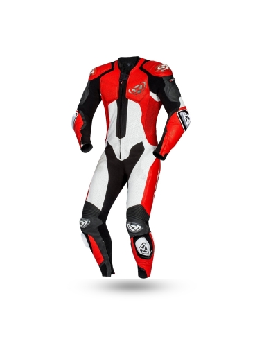 IXON- MONOS PIEL VENDETTA EVOBLACK/RED/WHITE