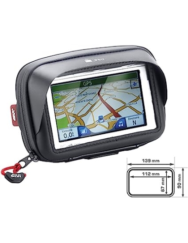 GIVI - PORTADISPOSITIVO ESP. SPHONE-GPS F/R MANILLAR 4,3"