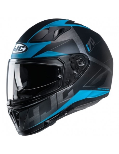 Casque de moto intégral HJC I70 Eluma Sports Touring noir/bleu