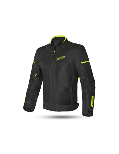 SHUA - Chaqueta Textil Gravity Lite Man Negro/Amarillo