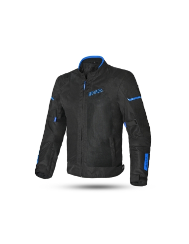 SHUA - Chaqueta Textil Gravity Lite Man Negro/Azul/Gris