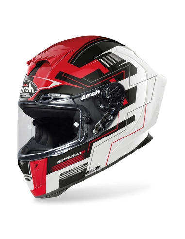 Airoh GP550 S Challenge rouge brillant Casque moto sport intégral