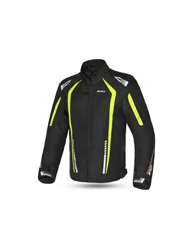 R-Tech Marshal Touring Textiljacke Schwarz/Gelb Fluro