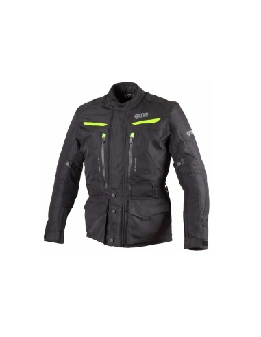 GMS- CHAQUETAS TEXTILE GEAR MAN  BLACK/WHITE/YELLOW