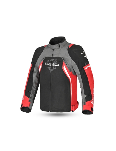 Bela Cordaniel Motorcycle Jacket - Black/Anthracite/Red