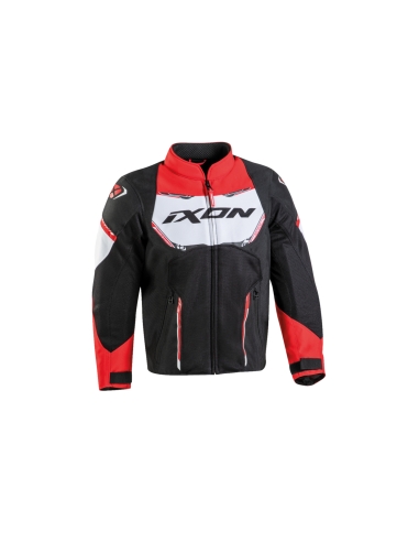 IXON-Chaqueta STRIKER AIR KID BLACK/RED/WHITE