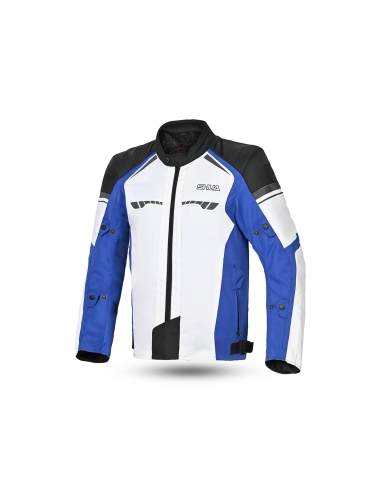 Shua Immortal giacca moto impermeabile Ice/Blu/Nero